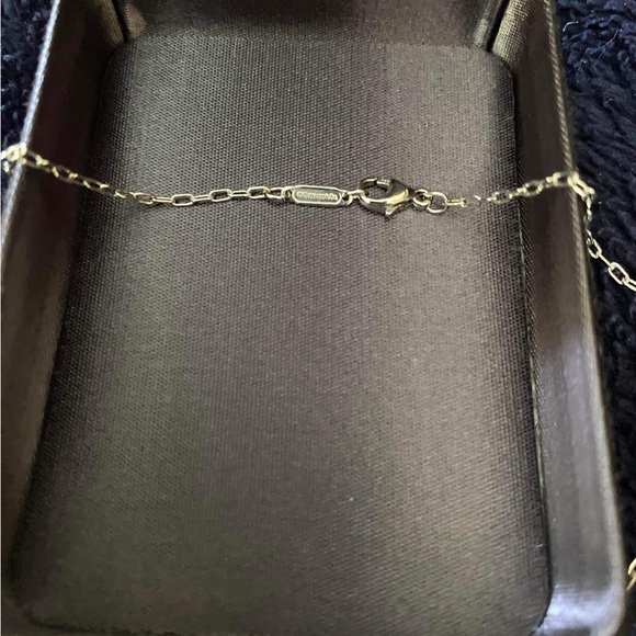 Tiffany & Co. Etoile Diamonds 18k White Gold Heart Pendant & Chain - Picture 7 of 15